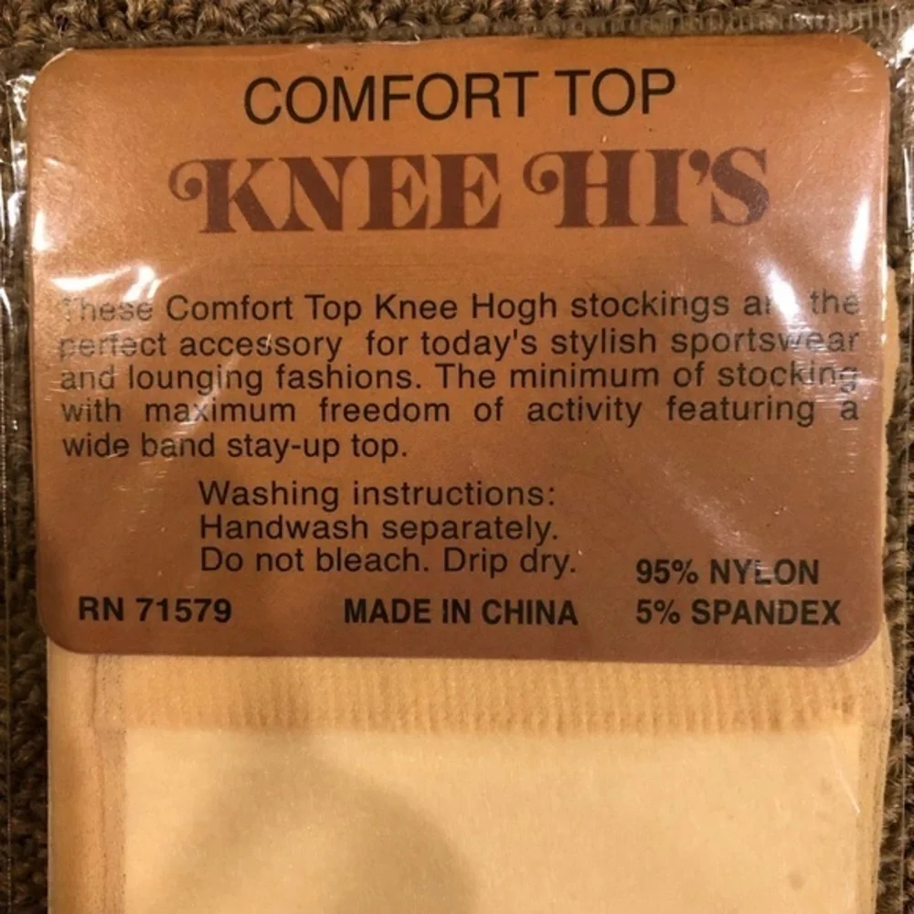 ❄️ 5/$25 Vintage‎ Pantyhose Nude
